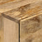 vidaXL - Nachtkastje - 50x33x60 - cm - massief - mangohout