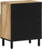 vidaXL - Nachtkastje - 50x33x60 - cm - massief - mangohout