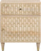vidaXL - Nachtkastje - 50x33x60 - cm - massief - mangohout