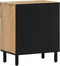 vidaXL - Nachtkastje - 50x33x60 - cm - massief - mangohout