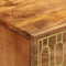 vidaXL - Nachtkastje - 50x33x60 - cm - massief - mangohout