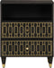 vidaXL - Nachtkastje - 50x33x60 - cm - massief - mangohout
