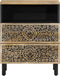 vidaXL - Nachtkastje - 50x33x60 - cm - massief - mangohout
