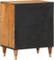 vidaXL - Nachtkastje - 50x33x60 - cm - massief - mangohout