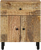 vidaXL - Nachtkastje - 50x33x60 - cm - massief - mangohout