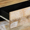 vidaXL - Nachtkastje - 50x33x60 - cm - massief - mangohout