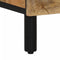 vidaXL - Nachtkastje - 50x33x60 - cm - massief - mangohout