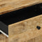 vidaXL - Nachtkastje - 50x33x60 - cm - massief - mangohout