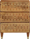 vidaXL - Nachtkastje - 50x33x62 - cm - massief - mangohout