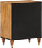 vidaXL - Nachtkastje - 50x33x62 - cm - massief - mangohout