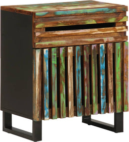 vidaXL - Nachtkastje - 50x34x60 - cm - massief - acaciahout