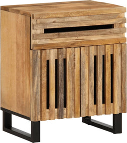 vidaXL - Nachtkastje - 50x34x60 - cm - massief - acaciahout