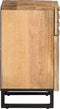 vidaXL - Nachtkastje - 50x34x60 - cm - massief - acaciahout