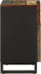 vidaXL - Nachtkastje - 50x34x60 - cm - massief - acaciahout