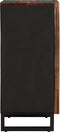 vidaXL - Nachtkastje - 50x34x60 - cm - massief - acaciahout