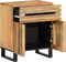 vidaXL - Nachtkastje - 50x34x60 - cm - massief - acaciahout