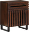 vidaXL - Nachtkastje - 50x34x60 - cm - massief - mangohout - bruin