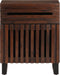 vidaXL - Nachtkastje - 50x34x60 - cm - massief - mangohout - bruin