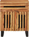 vidaXL - Nachtkastje - 50x34x60 - cm - massief - mangohout - bruin