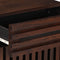 vidaXL - Nachtkastje - 50x34x60 - cm - massief - mangohout - bruin