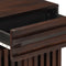vidaXL - Nachtkastje - 50x34x60 - cm - massief - mangohout - bruin