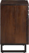 vidaXL - Nachtkastje - 50x34x60 - cm - massief - mangohout - bruin