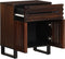 vidaXL - Nachtkastje - 50x34x60 - cm - massief - mangohout - bruin