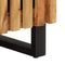 vidaXL - Nachtkastje - 50x34x60 - cm - massief - mangohout - bruin