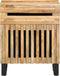 vidaXL - Nachtkastje - 50x34x60 - cm - massief - ruw - mangohout