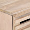 vidaXL - Nachtkastje - 50x34x60 - cm - massief - ruw - mangohout