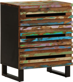 vidaXL - Nachtkastje - 50x34x62 - cm - massief - acaciahout