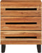 vidaXL - Nachtkastje - 50x34x62 - cm - massief - acaciahout