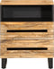 vidaXL - Nachtkastje - 50x34x62 - cm - massief - acaciahout