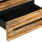 vidaXL - Nachtkastje - 50x34x62 - cm - massief - acaciahout
