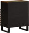 vidaXL - Nachtkastje - 50x34x62 - cm - massief - acaciahout