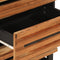 vidaXL - Nachtkastje - 50x34x62 - cm - massief - acaciahout