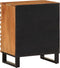 vidaXL - Nachtkastje - 50x34x62 - cm - massief - acaciahout