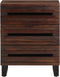 vidaXL - Nachtkastje - 50x34x62 - cm - massief - mangohout - bruin