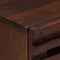 vidaXL - Nachtkastje - 50x34x62 - cm - massief - mangohout - bruin