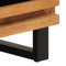 vidaXL - Nachtkastje - 50x34x62 - cm - massief - mangohout - bruin