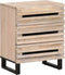 vidaXL - Nachtkastje - 50x34x62 - cm - massief - mangohout