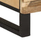 vidaXL - Nachtkastje - 50x34x62 - cm - massief - ruw - mangohout