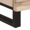 vidaXL - Nachtkastje - 50x34x62 - cm - massief - ruw - mangohout