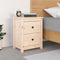 vidaXL - Nachtkastje - 50x35x61,5 - cm - massief - grenenhout