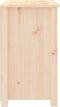 vidaXL - Nachtkastje - 50x35x61,5 - cm - massief - grenenhout