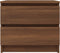 vidaXL - Nachtkastje - 50x39x43,5 - cm - bewerkt - hout - bruin - eikenkleur