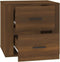 vidaXL - Nachtkastje - 50x39x47 - cm - bruin - eikenkleur