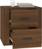 vidaXL - Nachtkastje - 50x39x47 - cm - bruin - eikenkleur