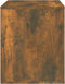 vidaXL - Nachtkastje - 50x39x47 - cm - gerookt - eikenkleurig