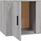 vidaXL - Nachtkastje - 50x39x47 - cm - grijs - sonoma - eikenkleurig